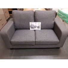 Tempos 2 Seater Charcoal Fabric Sofa